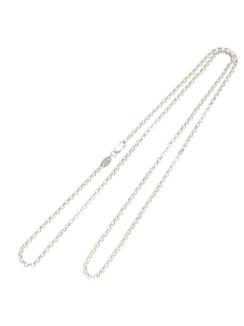 Chrome Hearts Neckchain Roll Chain Silver Necklace